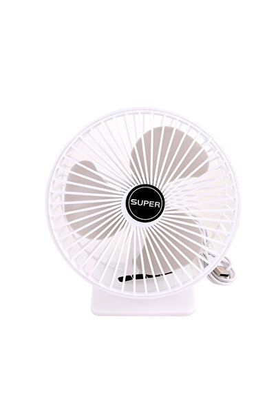 Lawazim Desktop USB Electric Fan - Compact Personal Desk Fan with Quiet Operation and Airflow