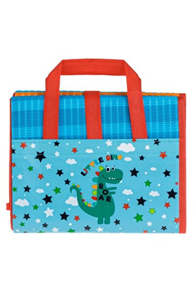 ANTBRO Beach mat bag for kids, plastic, Dinosaur model, multicolor, 150x75 cm