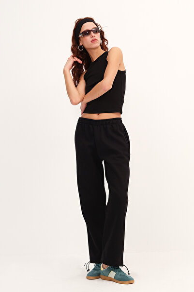 Addax Elastic Cuffed Ribbed Tracksuit Eşf10512