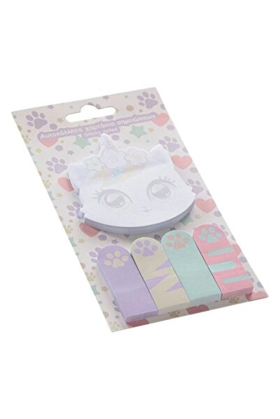 ANTBRO Notițe autoadezive Antbro® cu model de pisică, 5x50 de coli