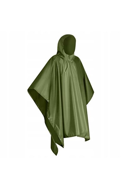 Selgot Raincoat, PVC, Waterproof, Universal, Snap Closure, Foldable, Green, 127 x 100 cm