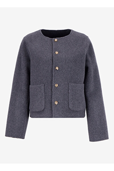 Fabrika Antrasit Kadın Mont F5WL-MNT0275