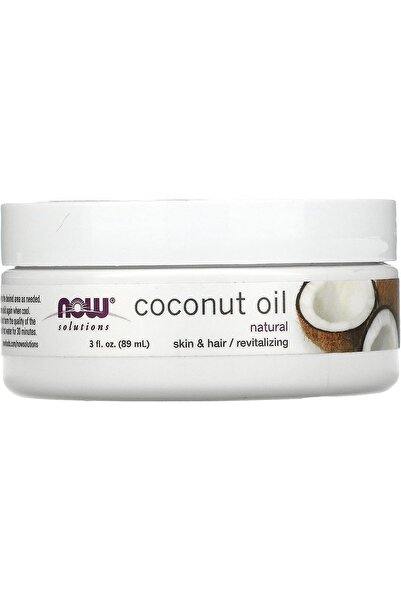 Now Foods Coconut Oil for Body Moisturizing, Suitable for All Skin Types, 3 oz