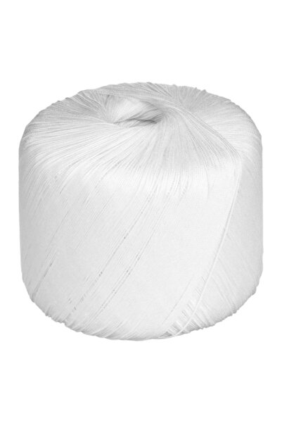 OEM Fire de tricotat de vară, bumbac mercerizat, alb, 260 m, 50 g