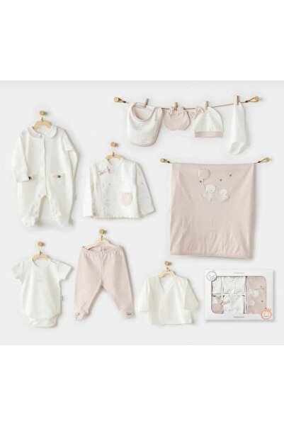 andywawa %100 Pamuk Kız Bebek 10’lu Hastane Çıkışı