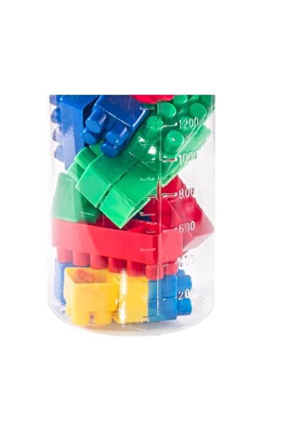 OEM Children's building block set with bottle storage, 25 pieces, plastic, multicolor