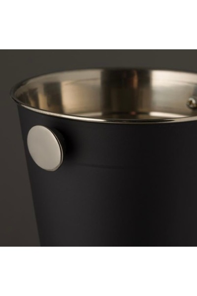 Wonderland Ice Bucket, black/silver, 12.5 x 12 cm