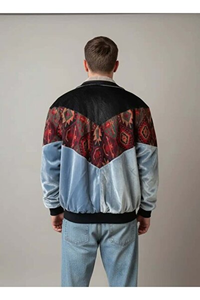 CANMODA (7537) Large / Xlarge Size Compatible Vintage Patterned Special Jacket