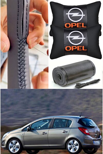 AYAZGRUP Opel Corsa Serisi Direksiyon Kılıfı Dikmeli Model 100% İthal + 2’li ...