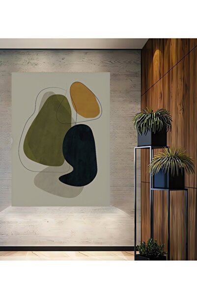 Teona Ahşap Tablou decorativ din lemn dreptunghiular Artă abstractă Dansul culorilor