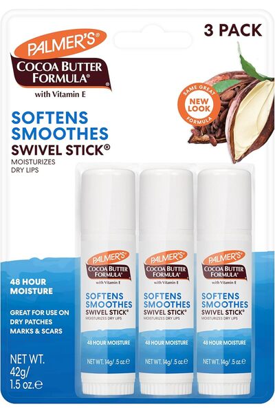 PALMER'S Cocoa Butter Formula Swivel Stick - Moisturizing & Soothing Lip Balm, 0.5 oz