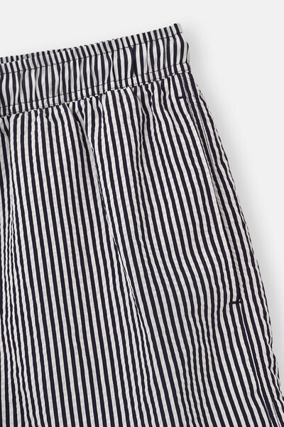 Eros Κοντό σορτς με ρίγες σε μπλε ναυτικό