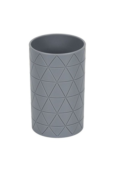 ANTBRO Suport pentru periuță de dinți ® din plastic gri, cu formă triunghiula...