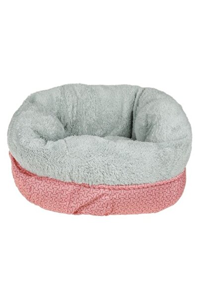 ANTBRO Pat Nest Antbro® pentru câini cu blană artificială pufoasă, interior g...