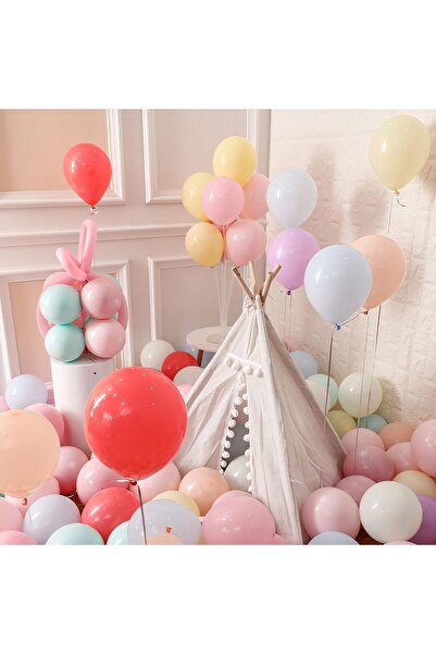 JML Baloane din Latex, 35 cm, 100/set, Culori Deschise