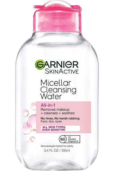 Garnier Micellar Cleansing Water SkinActive - Travel Size 3.5 fl oz (95 g)