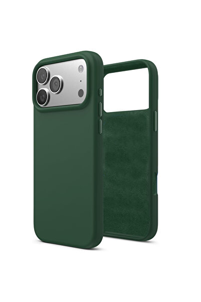 Merwish Apple Iphone 17 Pro Max Uyumlu Içi Kadife Lansman Silikon Kılıf Kapak...