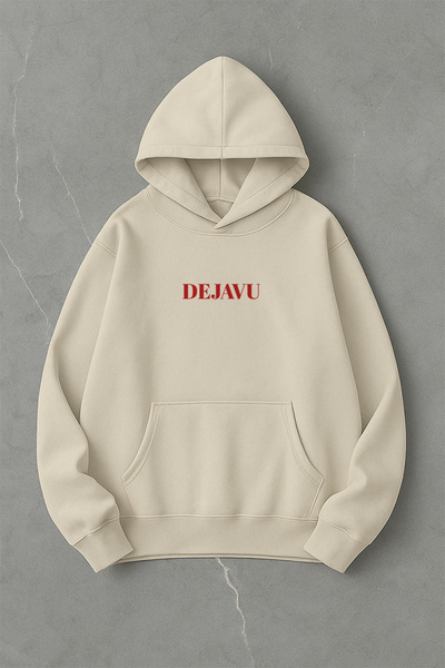 LORVEX سويت شيرت ديجافو كبير الحجم للجنسين