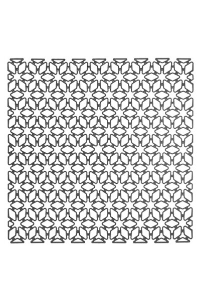 ANTBRO Suport pentru uscător de rufe Antbro®, cu model floral, antracit, 29x29cm