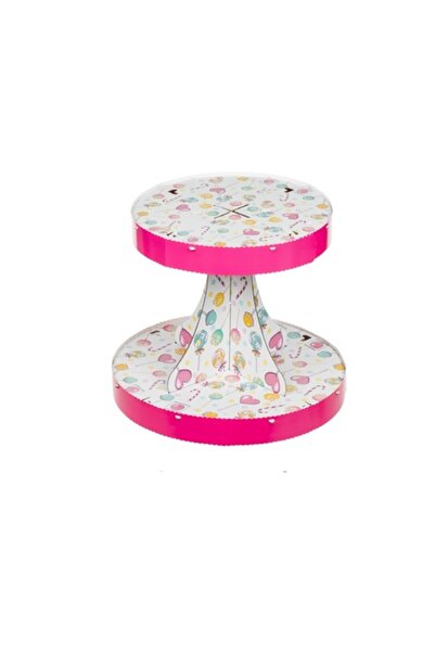 NO BRAND Tavă pentru petreceri, 2 niveluri, 24 cm, multicoloră