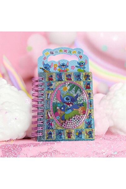 The Cloudish Shop Autocolant și blocnotes în spirală STITCH 48 autocolante + ...