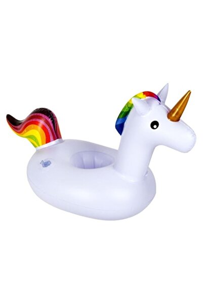 ANTBRO Inflatable Decorative Cup Holder for Pool Antbro®, Flamingo Model, Multicolor, 37x17cm