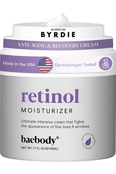 baebody مرطب للوجه، كريم الريتينول لجميع أنواع البشرة، 50 مل