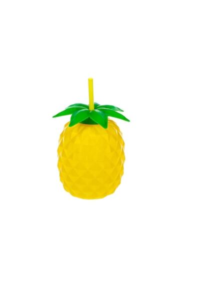 NO BRAND Drink Barrel, Pineapple, Yellow, 800 ml
