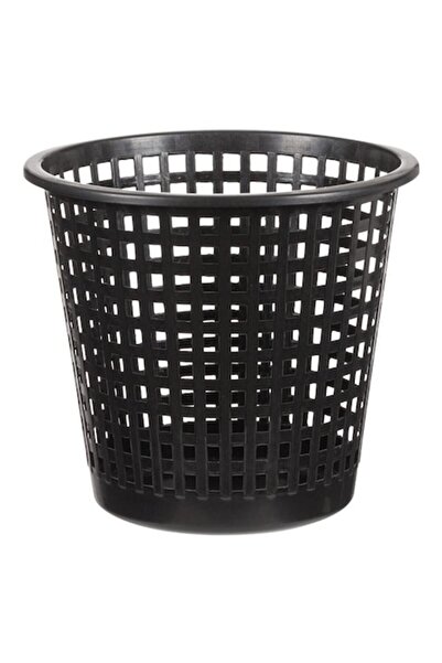 ANTBRO Office Trash Can Antbro® Black Plastic Ø30x27.5cm - 11.8L