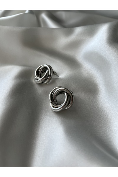 staınless steel Çelik Kadın Sarmal Küpe