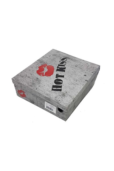 HOT KİSS Ghete damă din catifea, Christie, negre, mărimea 36.5 EU/US 6/UK, toc gros de 7.5 cm