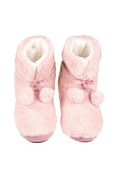 ProdusulTau Women's Home Boots, Fur Lined, With Tassels, Size 37-38, Pink