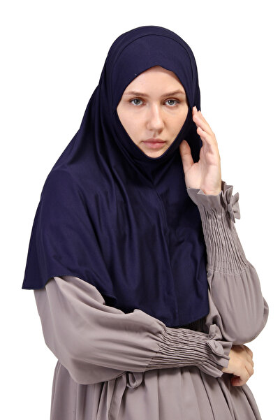 TRModam Pratik Eşarp Peçeli-Peçesiz Hazır Türban – Sufle Model, Kaymaz ve Ter...