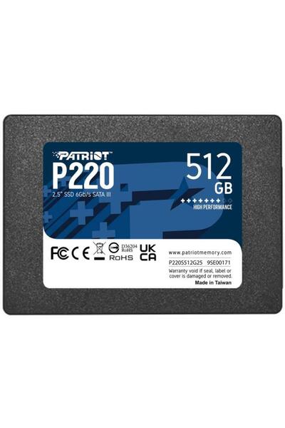 Patriot SSD P220 512GB SATA-III 2.5 inch