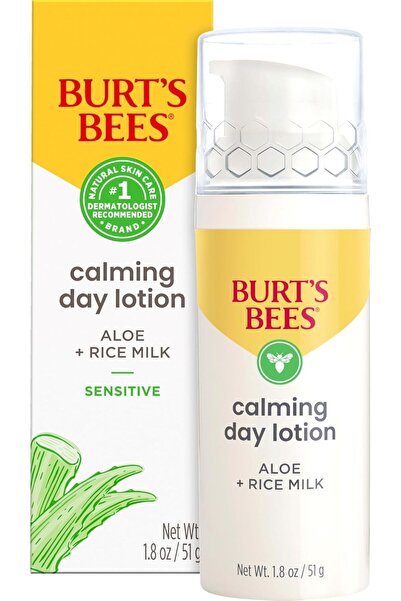 Burt's Bees Daily Face Moisturizer Cream for Sensitive Skin, 1.8 Ounces