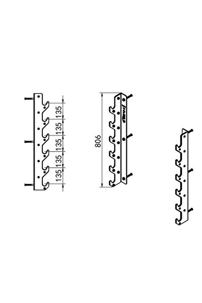 Other STR46 SUPORT DE PERETE COMERCIAL HMS OLIMPIC BAR
