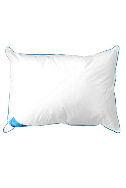 DECO Pillow for sleeping, made of nanofiber plus memory foam, in white and blue color, dimensions 50 x 70