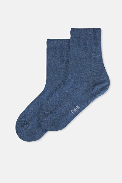 Eros Дамски чорапи без ластик Indigo