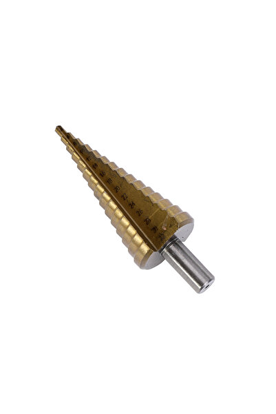 Lawazim Step Drill Bit 4-32mm - Multi Size Spiral Cutter for Metal Wood Plastic Drilling
