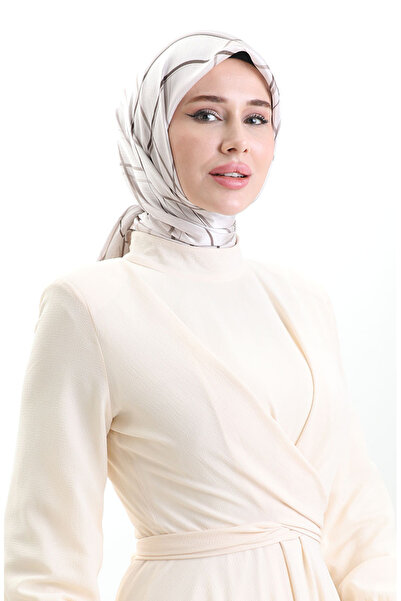 sefamerve Eșarfă Jan Jan cu model 70315-02 Maro nurcă