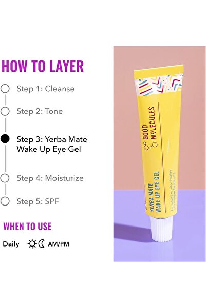 Good Molecules Yerba Mate Wake Up Eye Gel (15 ml)