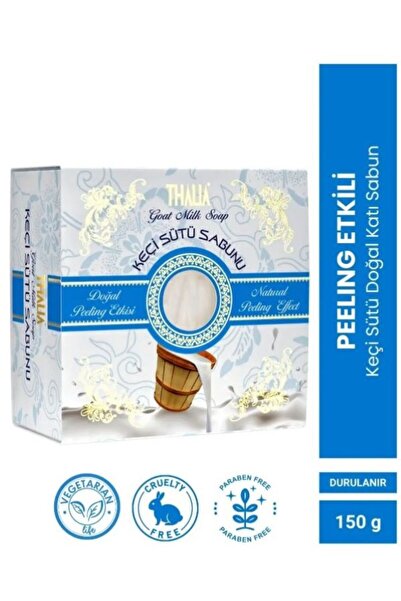 Thalia Natural Solid Goat Milk Soap with Peeling Effect 150 gr