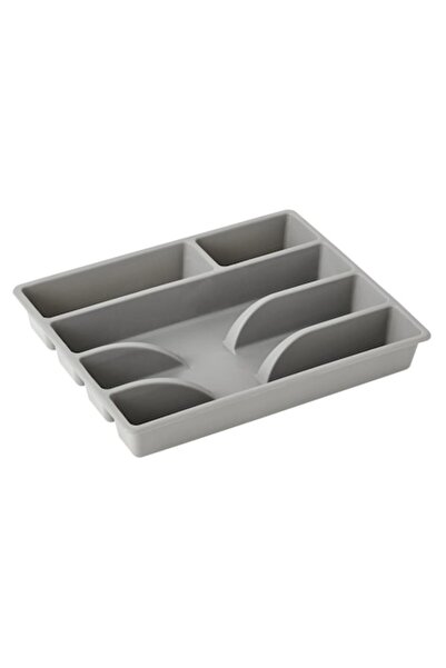 MaxDeco Cutlery Organizer Tray, Gray, 31x26 cm