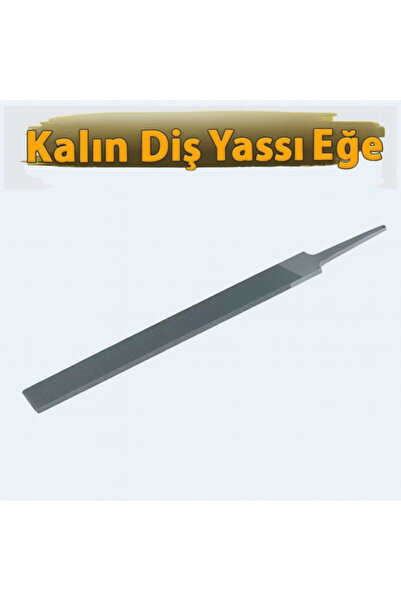CMC Tools Kalın Diş Yassı Eğe 12 mm