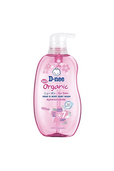 D-nee غسول الجسم والرأس العضوي للأطفال 350 مل