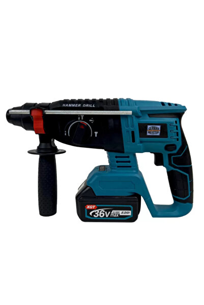 ROMSHOP Set of 3 professional 36V power tools with 2 batteries