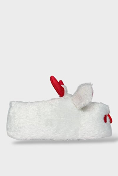 Liger Παντόφλες οικιακής χρήσης με αντιολισθητική σόλα και αντιολισθητική σόλα, ΛΕΥΚΟ - ΚΟΚΚΙΝΟ