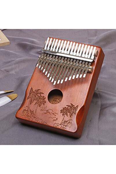 Choice5 17keySeaCoconutRetro Lydesy Kalimba Thumb Piano kit 17Key Manual Tune...