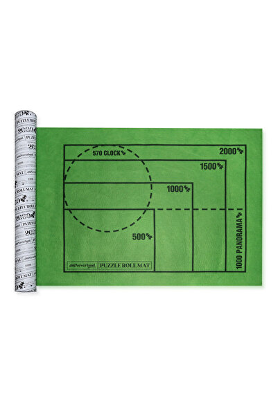 Neverland 2 Ürün - Puzzle Halısı 2000'lik-Puzzle Yapıştırıcısı 1000'lik - Puzzle'larınız Için Mükemmel Çözüm