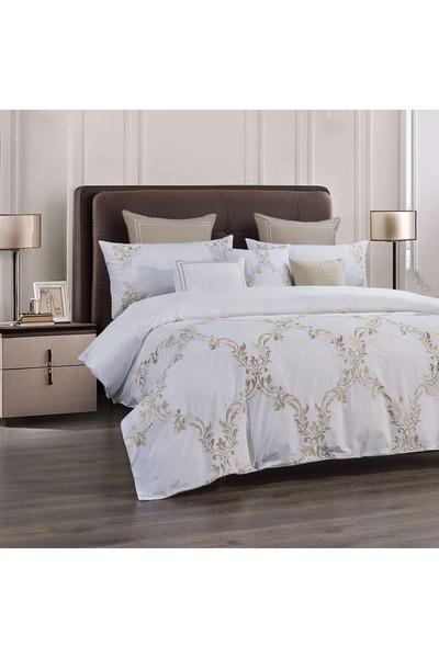 Orange Bed & Bath Gold Loki | 100% Cotton Double 11-Piece Duvet Set